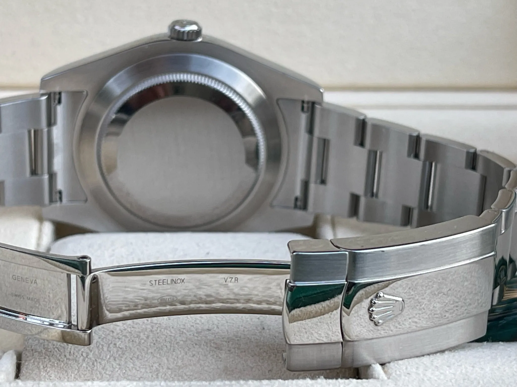 Rolex Datejust 41mm 116300 Stainless Steel Mens Watch Refinished Meteorite Dial Seen on 228349RBR Mint