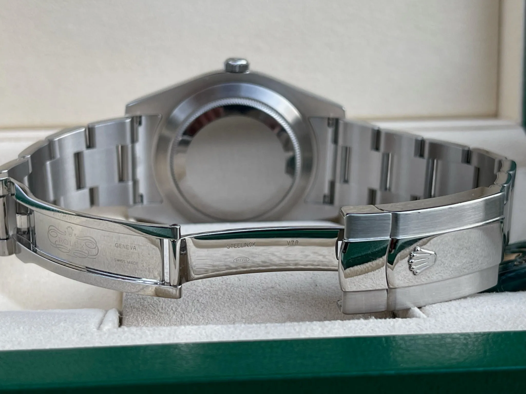 Rolex Datejust 41mm 116300 Stainless Steel Mens Watch Refinished Meteorite Dial Seen on 228349RBR Mint
