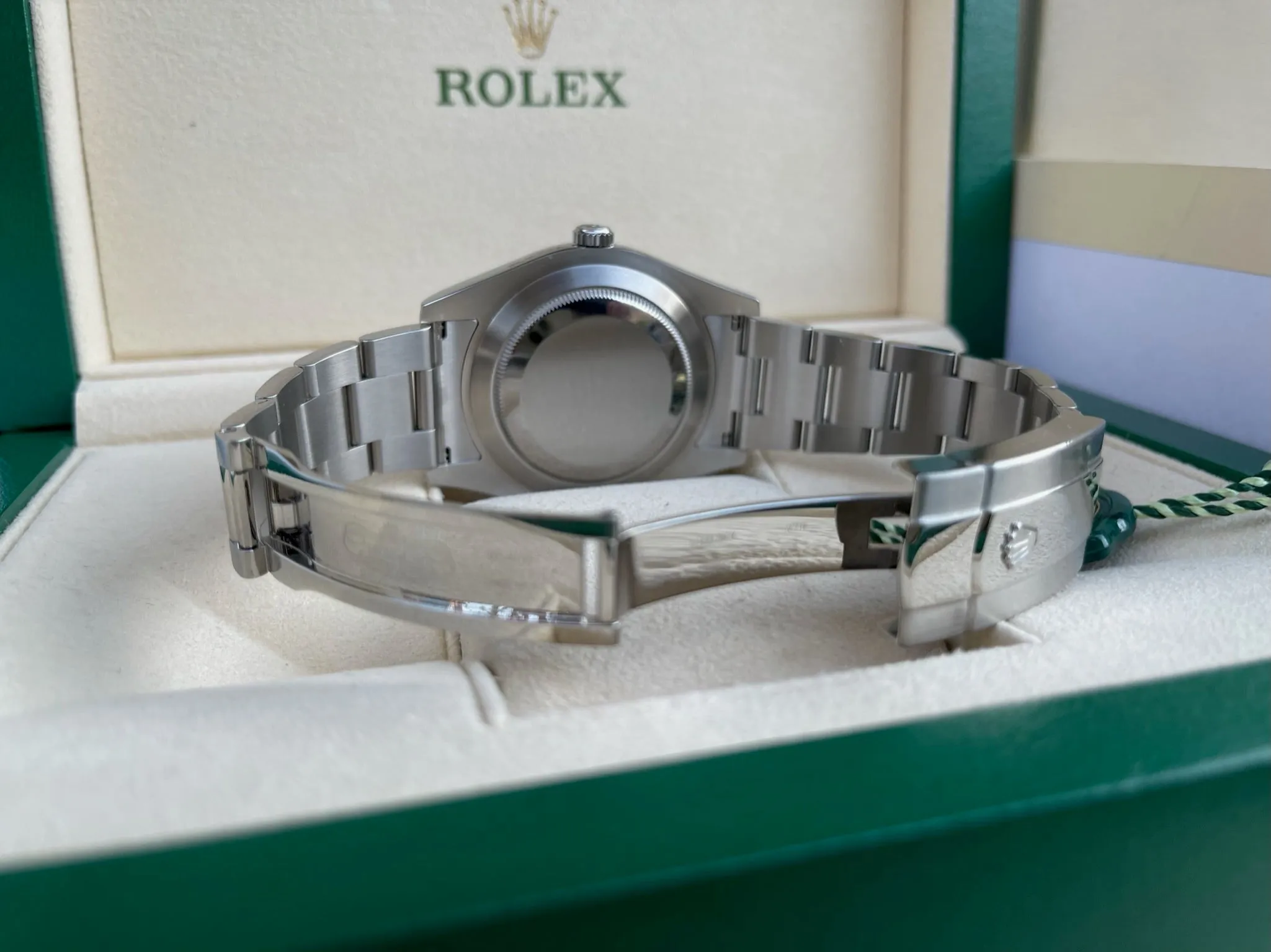 Rolex Datejust 41mm 116300 Stainless Steel Mens Watch Refinished Meteorite Dial Seen on 228349RBR Mint