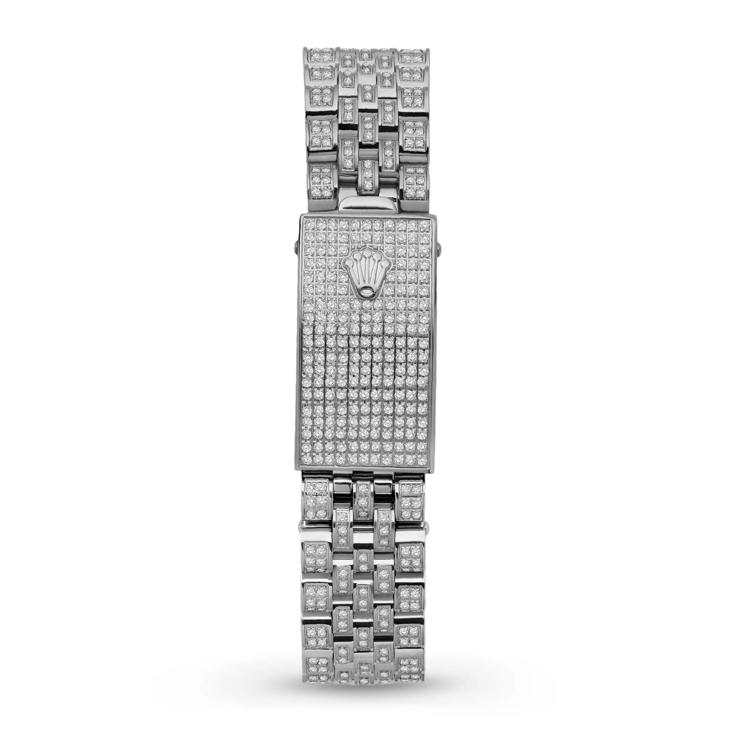 Rolex Datejust Diamond Bezel Watch 36mm Black Dial | 10.25ct
