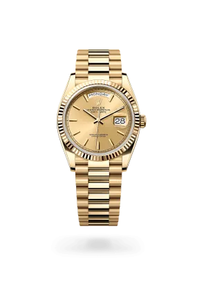 Rolex Day-Date 36 in 18 kt yellow gold, M128238-0045 | Walters & Hogsett