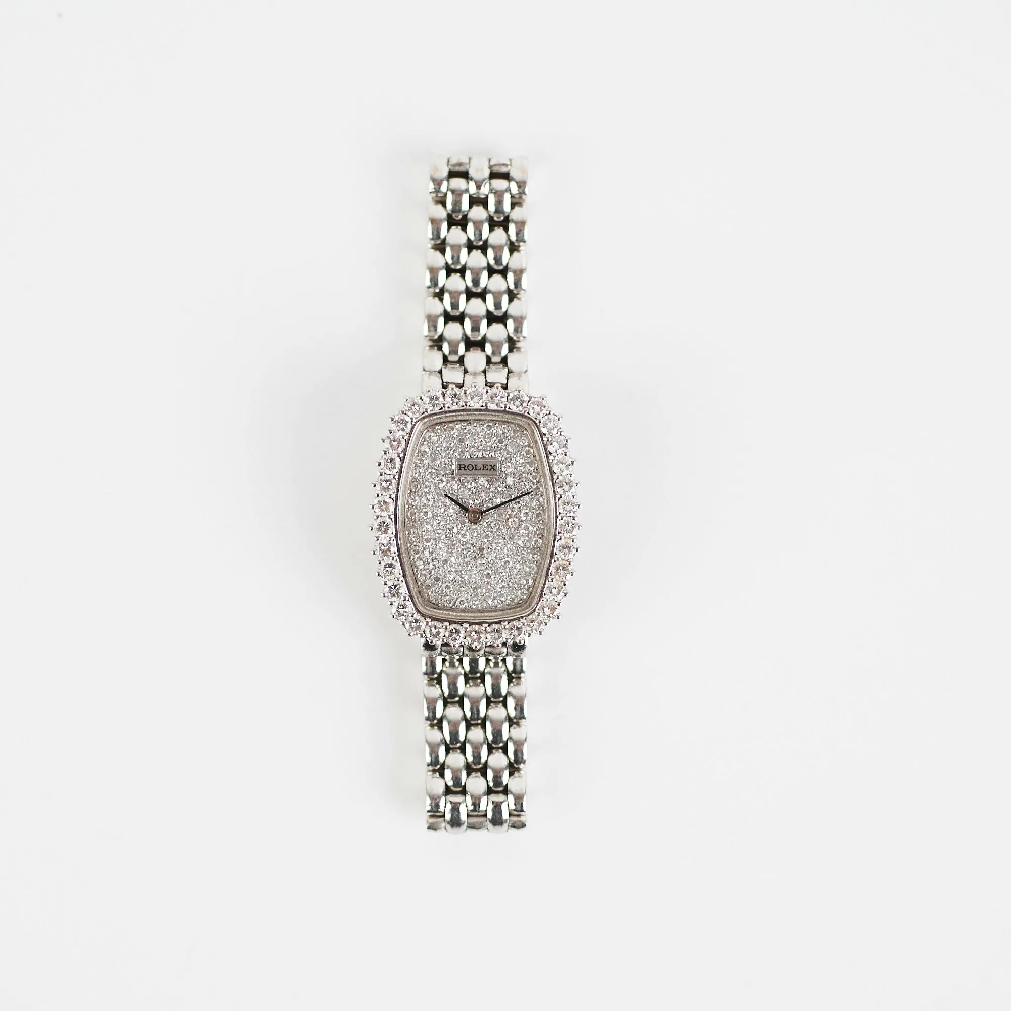 Rolex Diamond Watch (Aftermarket Diamond)