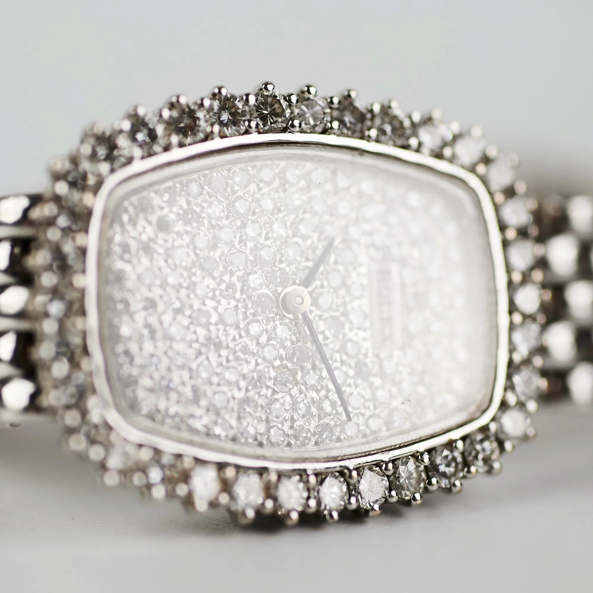 Rolex Diamond Watch (Aftermarket Diamond)