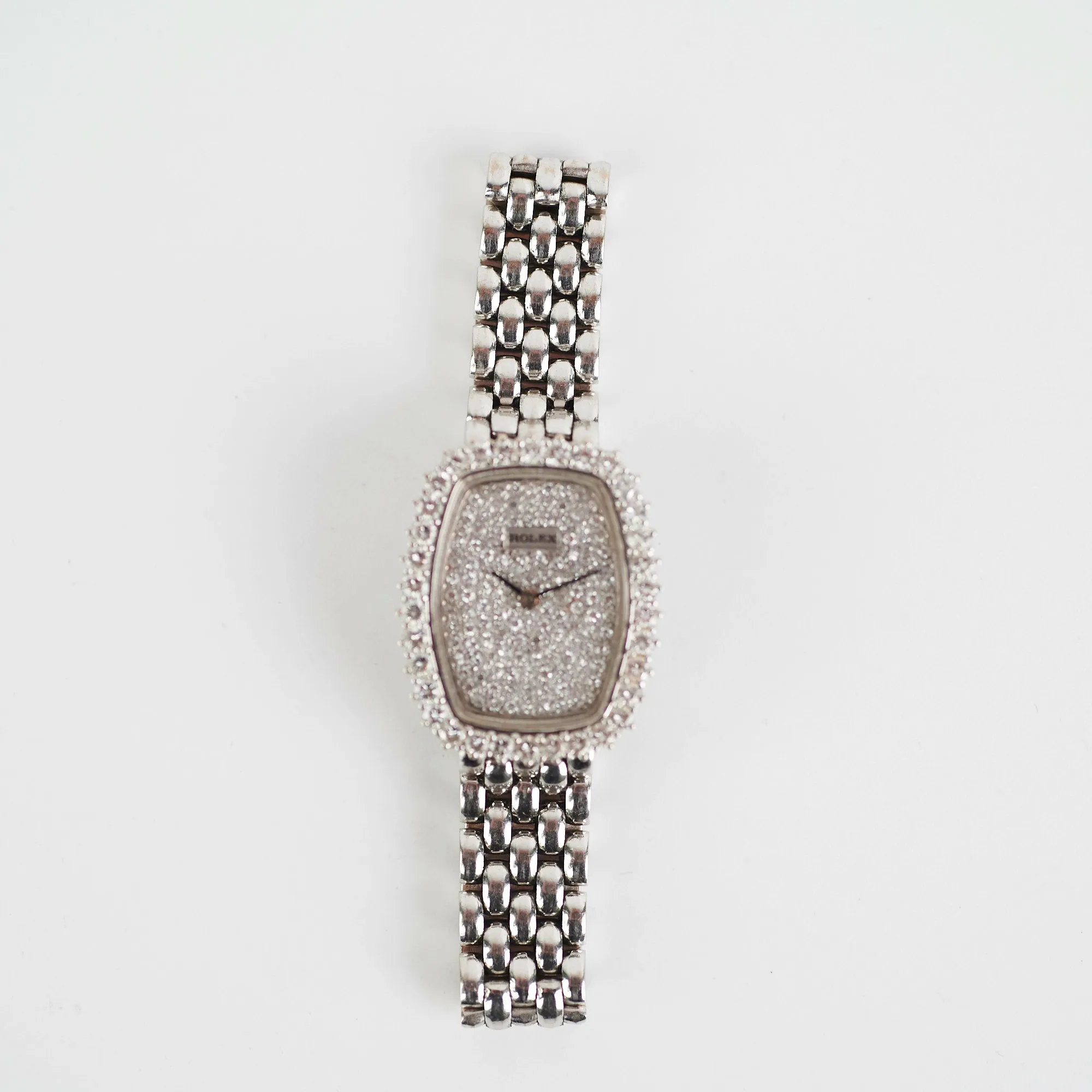 Rolex Diamond Watch (Aftermarket Diamond)