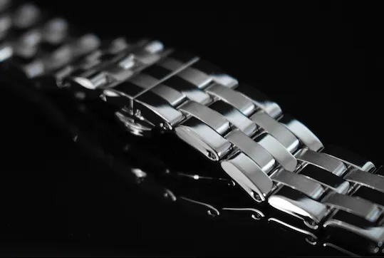 Silver Stainless Steel Band