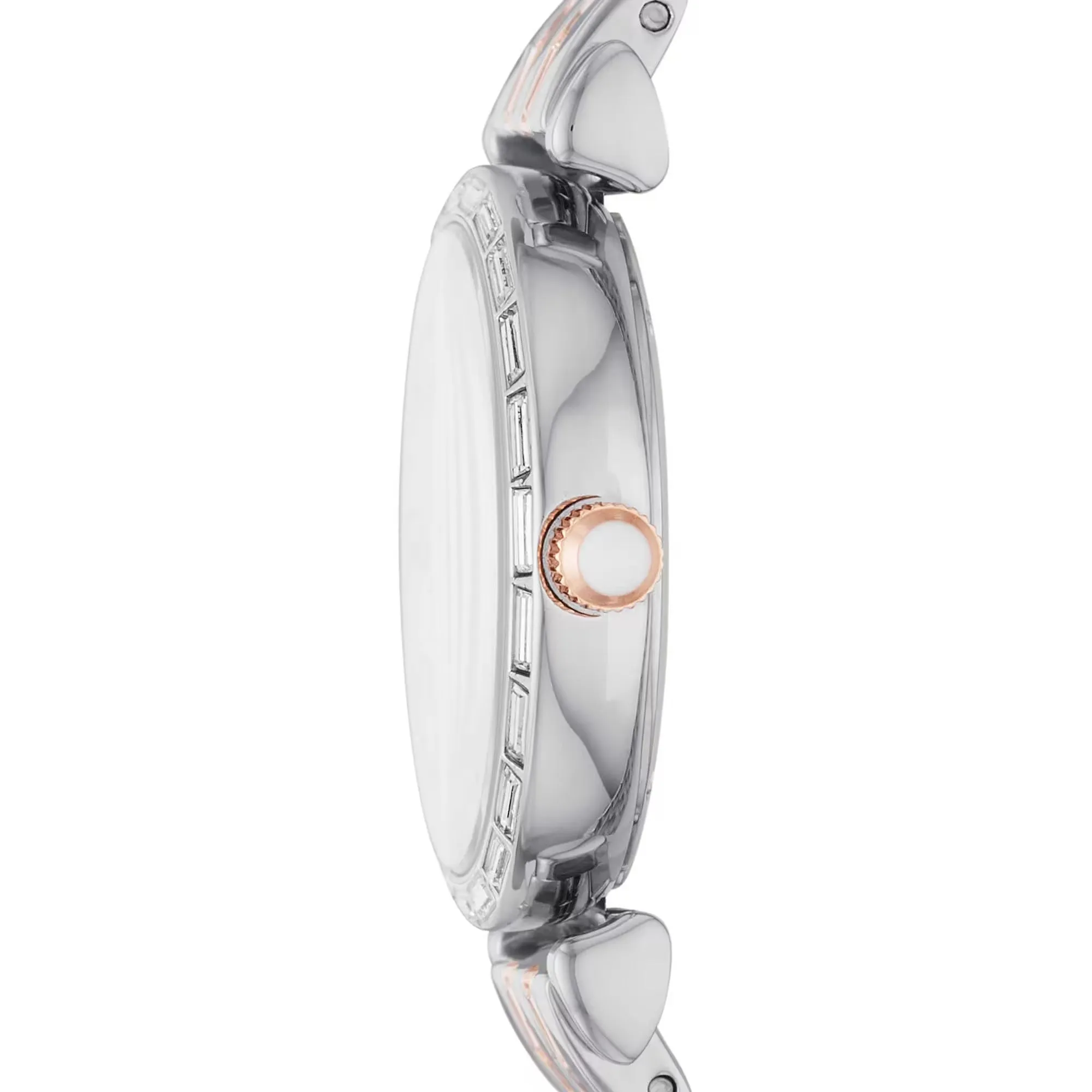 Silver Steel Quartz Watch