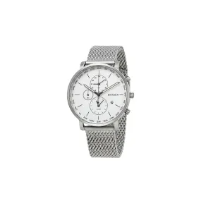 Skagen Hagen Silver Dial World Time Men's Watch