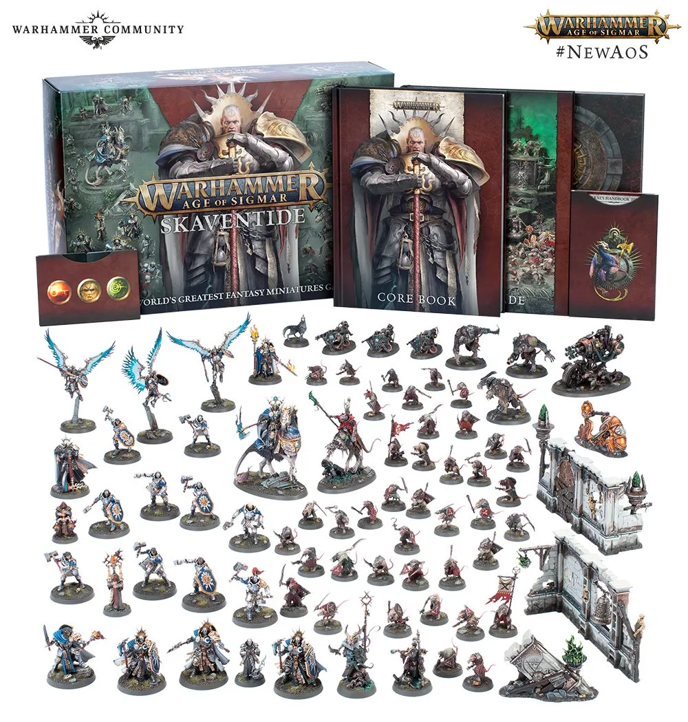 SKAVENTIDE AGE OF SIGMAR 4TH EDITION BOX