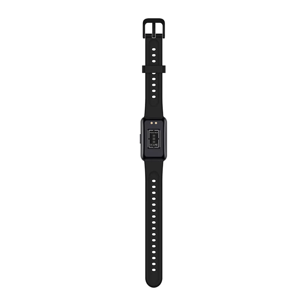 Smart Sports Bracelet Water-Resistant Smart Watch Heart Rate Fitness Tracker Oxygen Monitor Black