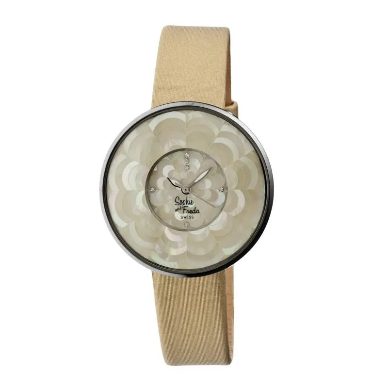 Sophie & Freda Venice MOP Swiss Ladies Watch