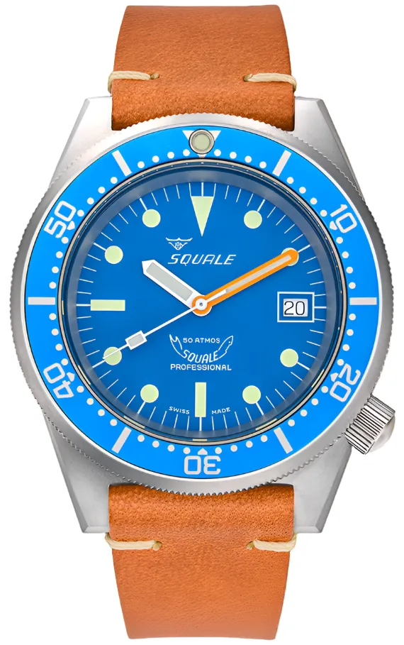 SQL Watch 1521 Blue Blasted Leather