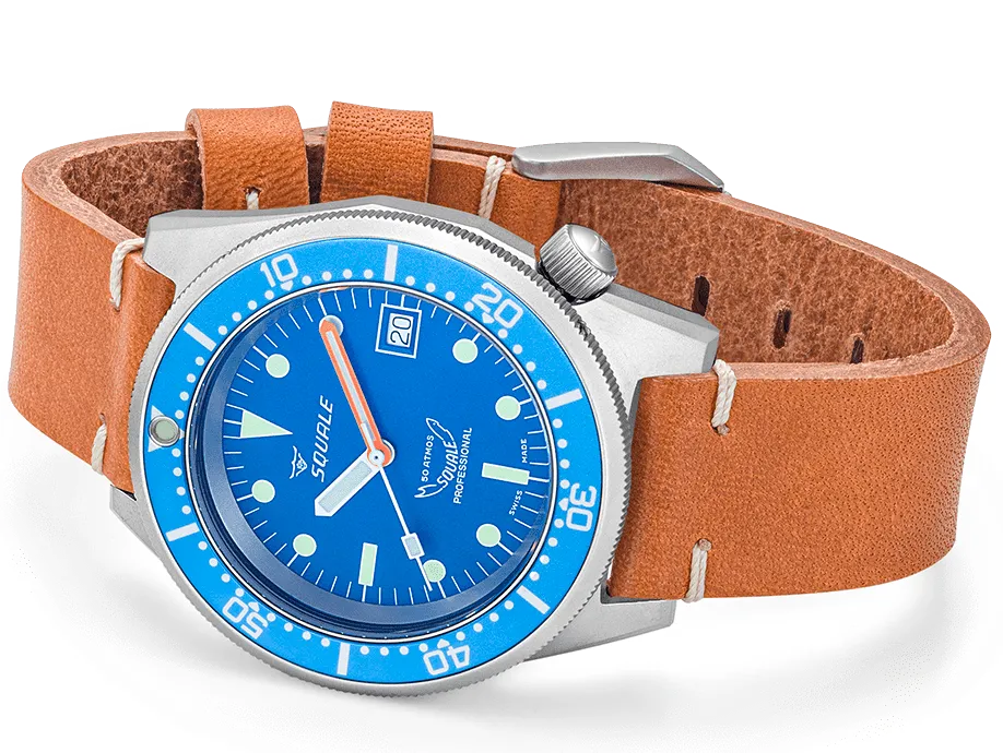 SQL Watch 1521 Blue Blasted Leather