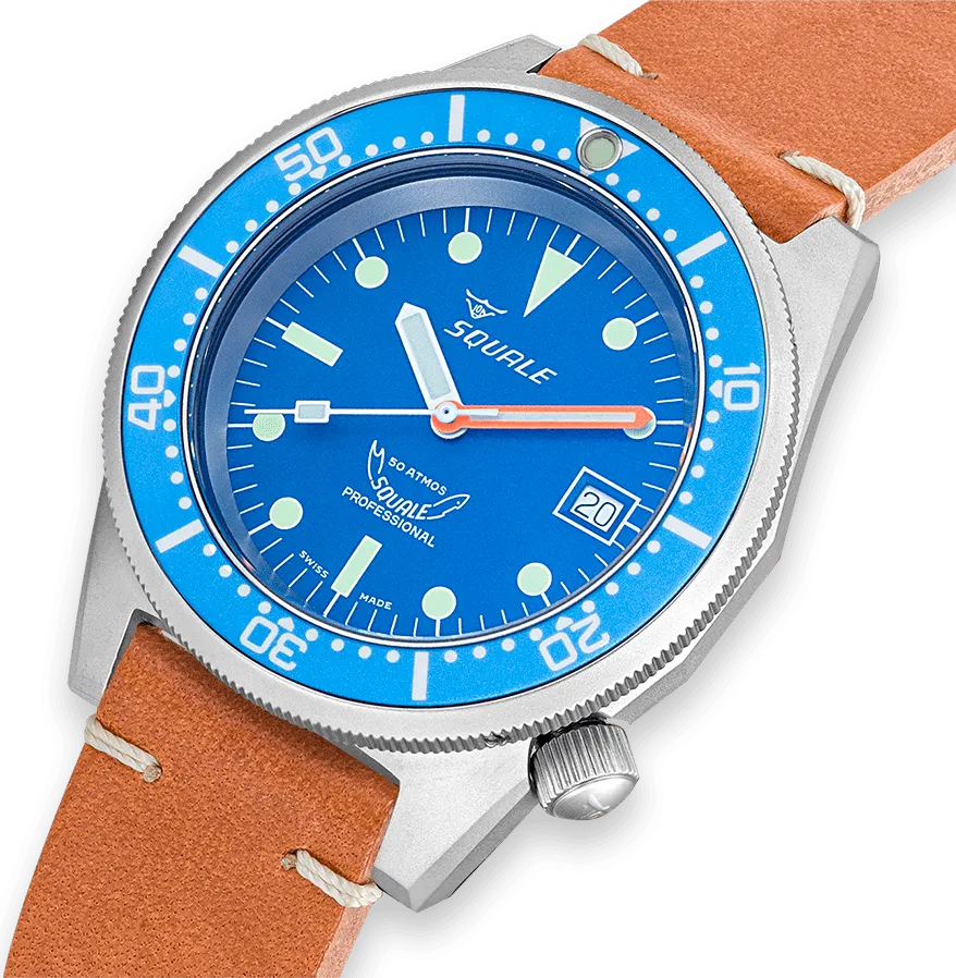 SQL Watch 1521 Blue Blasted Leather