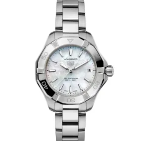 TAG Heuer AquaRacer Professional 200 Solargraph Mother of Pearl
