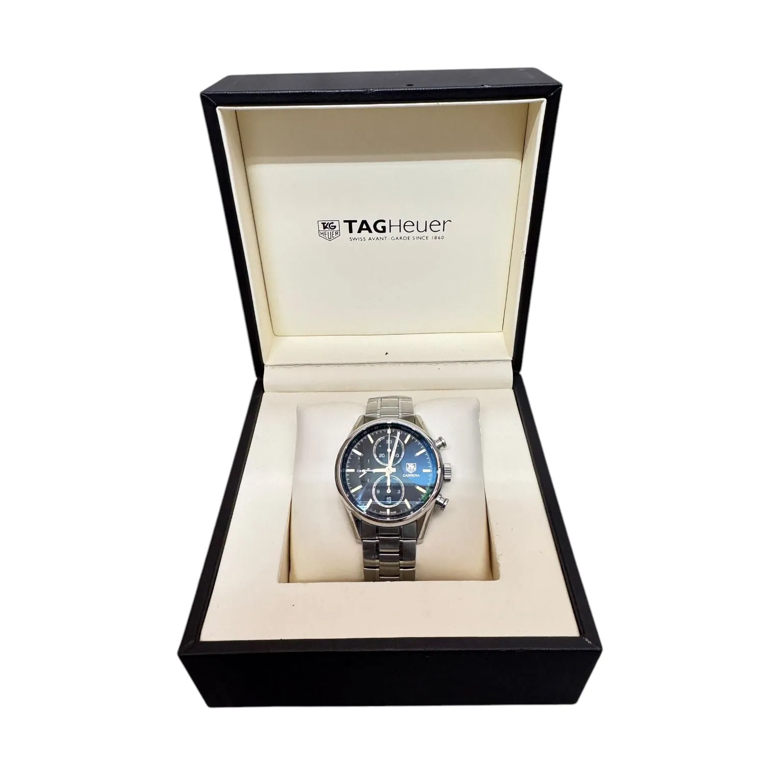 Tag Heuer Carrera Cal. 1887 ref. CAR2110 Steel bracelet