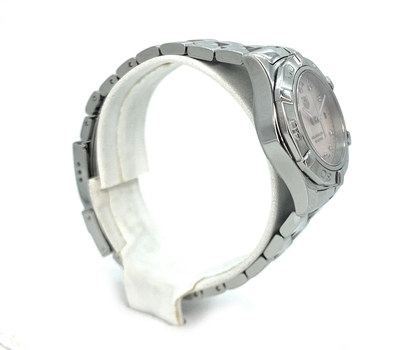 TAG Heuer Link WAF141A Diamond & MOP Aquaracer Ladie's Luxury Watch