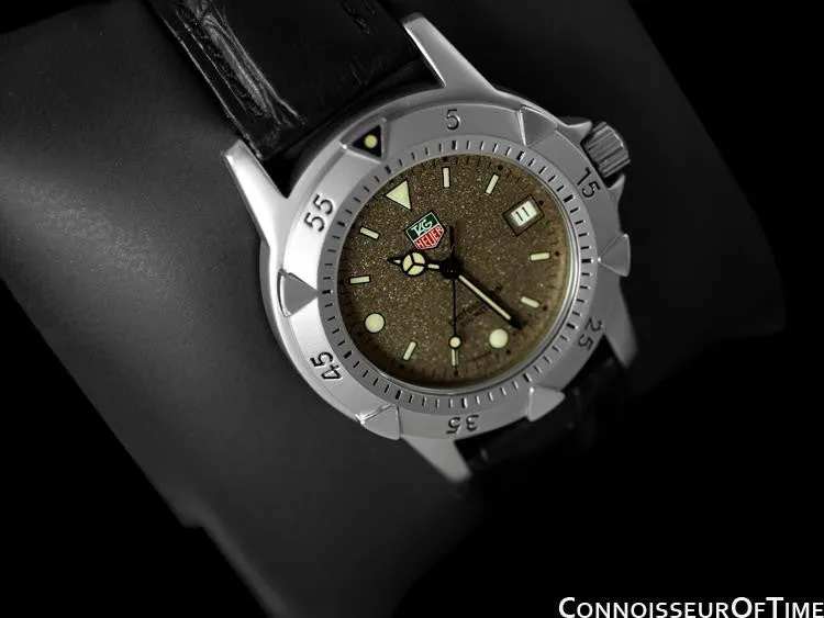 Tag Heuer Professional 1500 Mens Diver Granite Dial Watch - Stainless Steel - WD1211-K-20