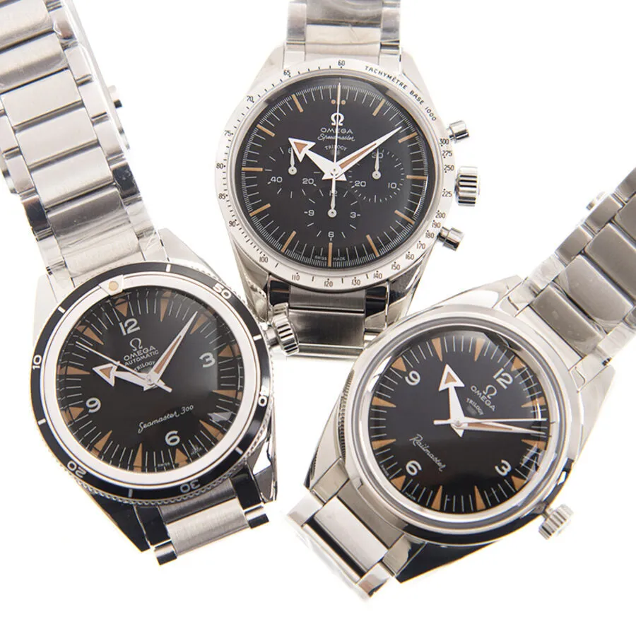 The 1957 Trilogy Limited Edition Set - 220.10.38.20.01.003 234.10.39.20.01.002 and 311.10.39.30.01.002 OMEGATRILOGY1957SET