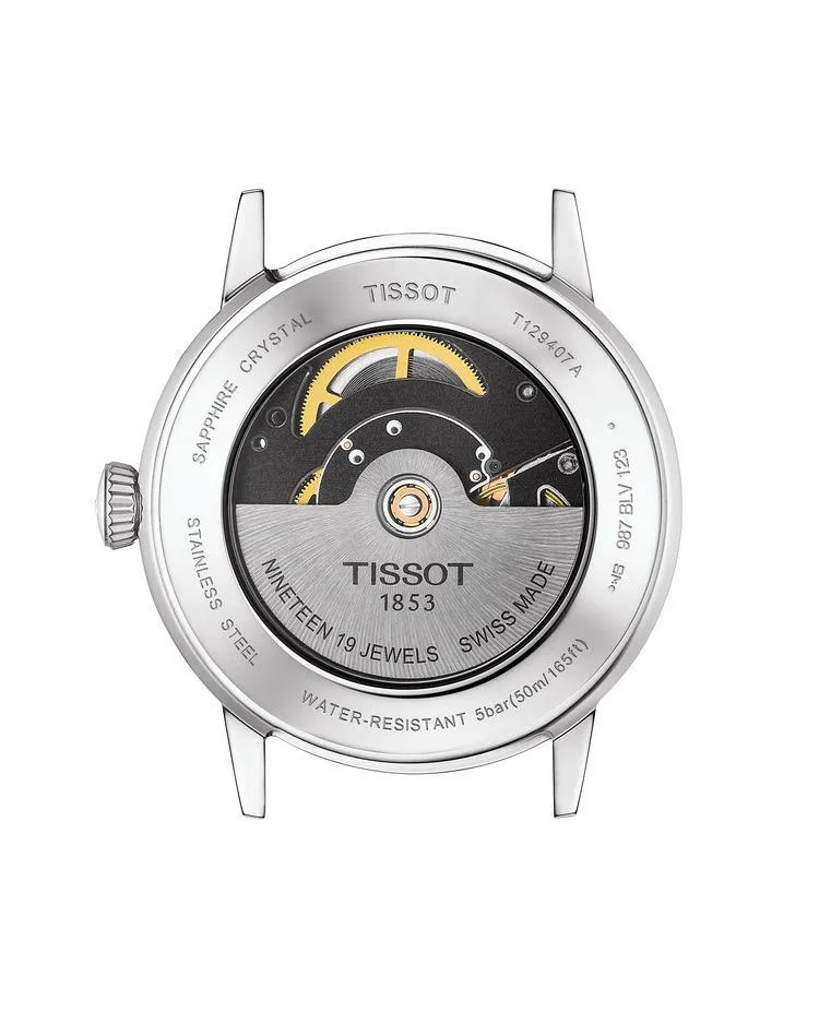 Tissot Classic Dream Swissmatic Men's Watch Powermatic 80 Silver Tone T1294071103100