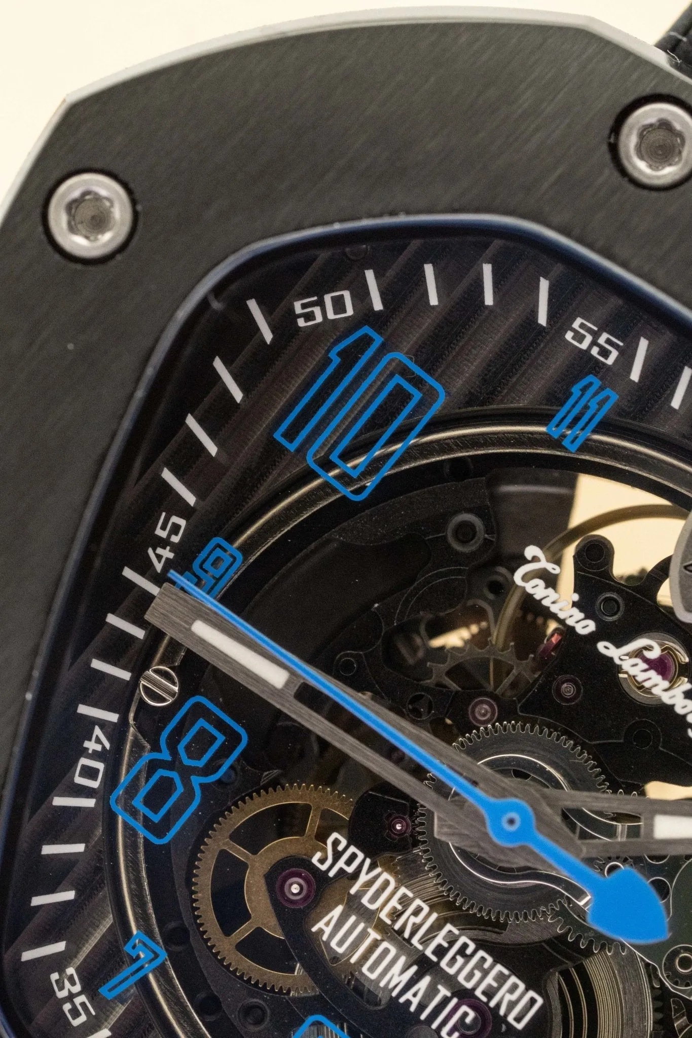 Tonino Lamborghini Spyderleggero Skeleton Watch Blue TLF-T06-4