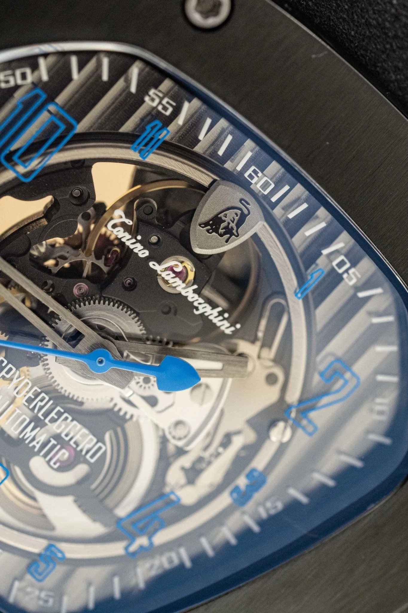Tonino Lamborghini Spyderleggero Skeleton Watch Blue TLF-T06-4