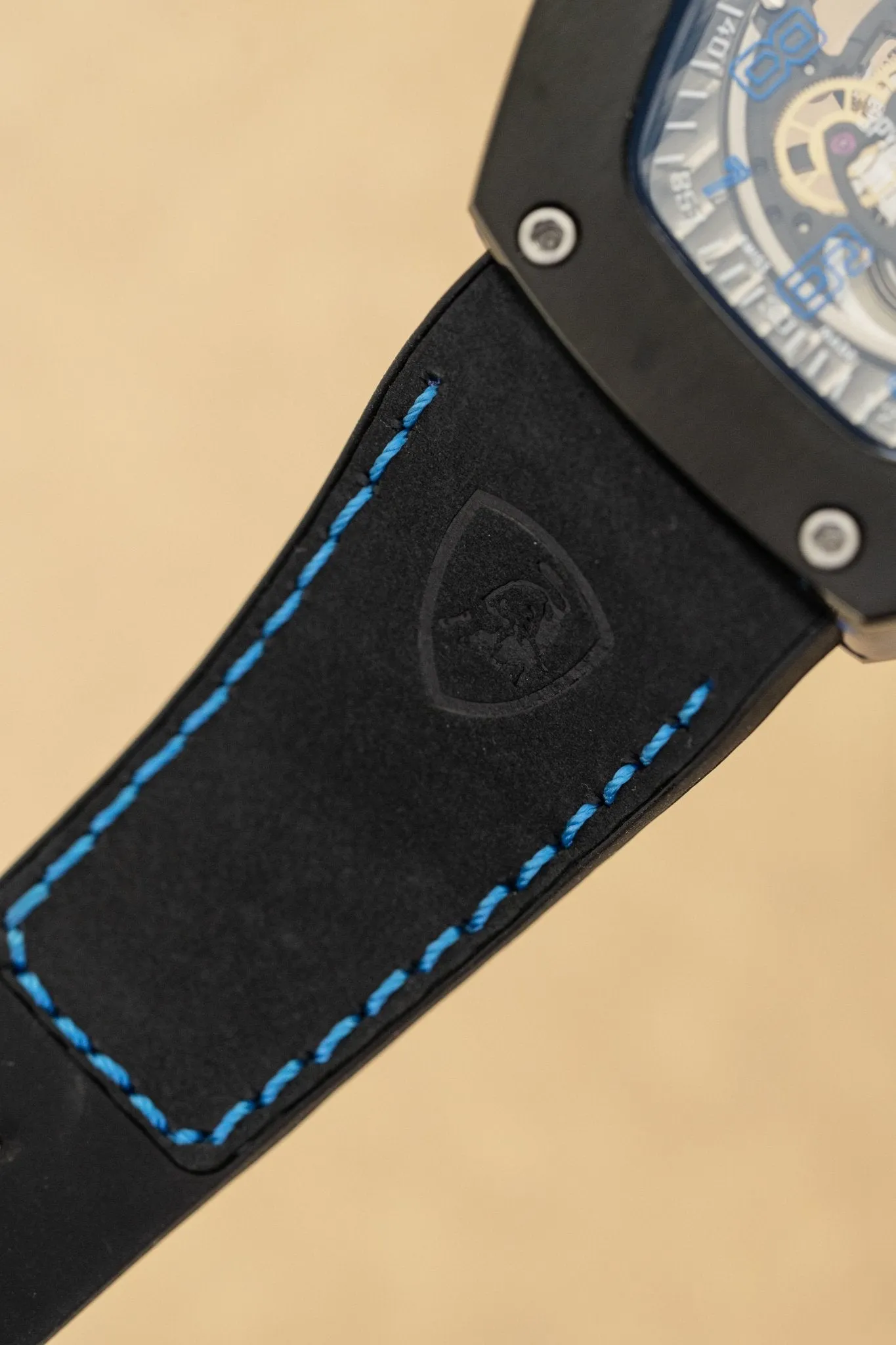 Tonino Lamborghini Spyderleggero Skeleton Watch Blue TLF-T06-4
