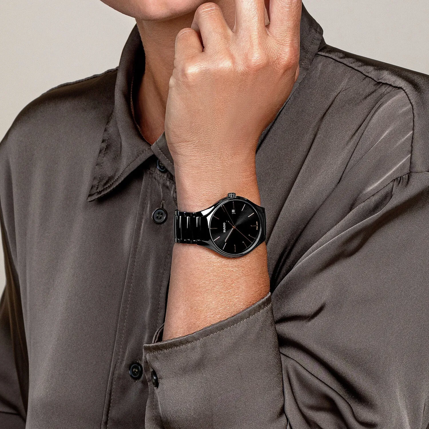 True Unisex Analog Ceramic Watch R27238162