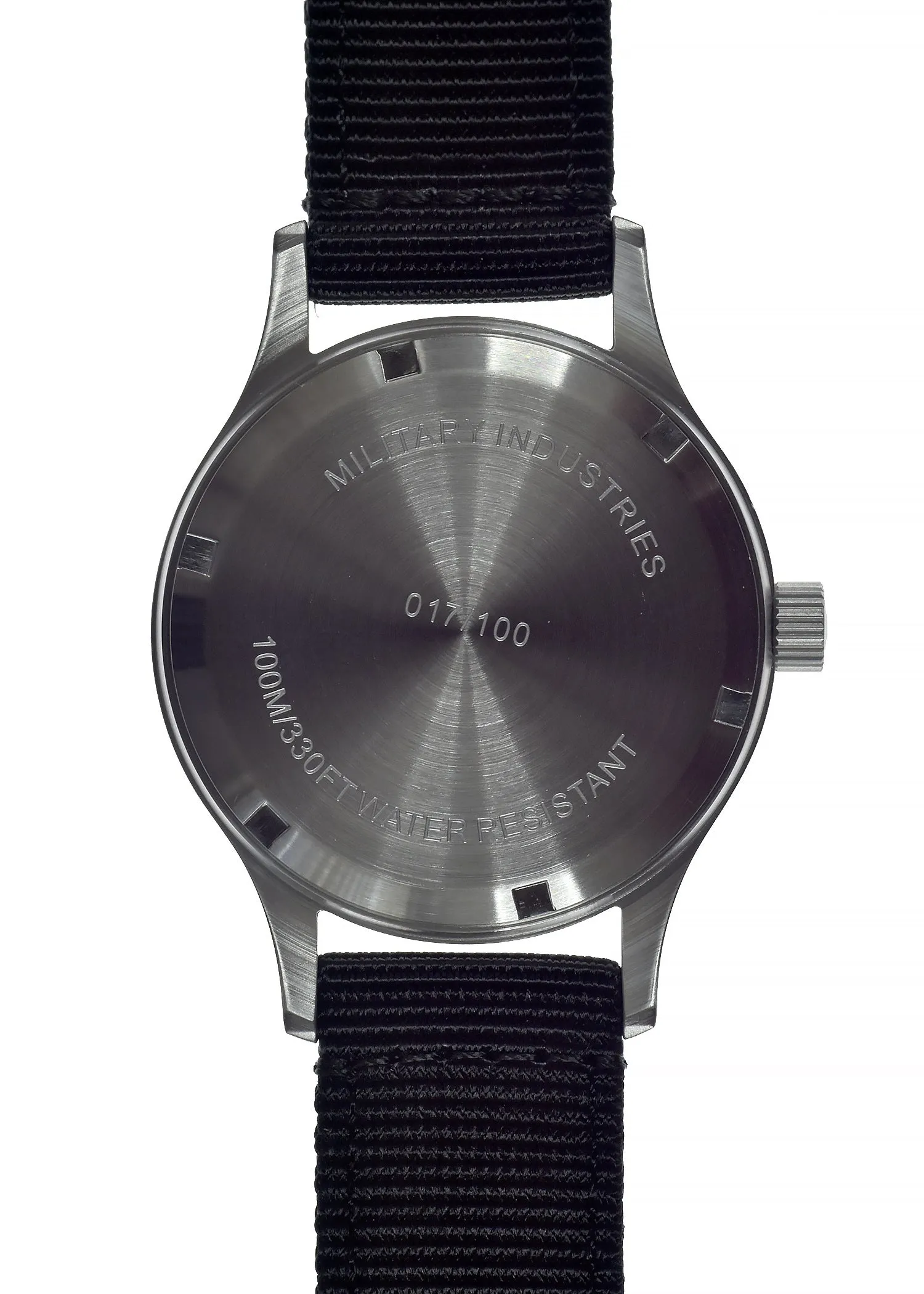 W10 Stainless Steel 1950's Pattern 100m Water Resistant Automatic Military Watch with Sapphire Crystal and Non Date