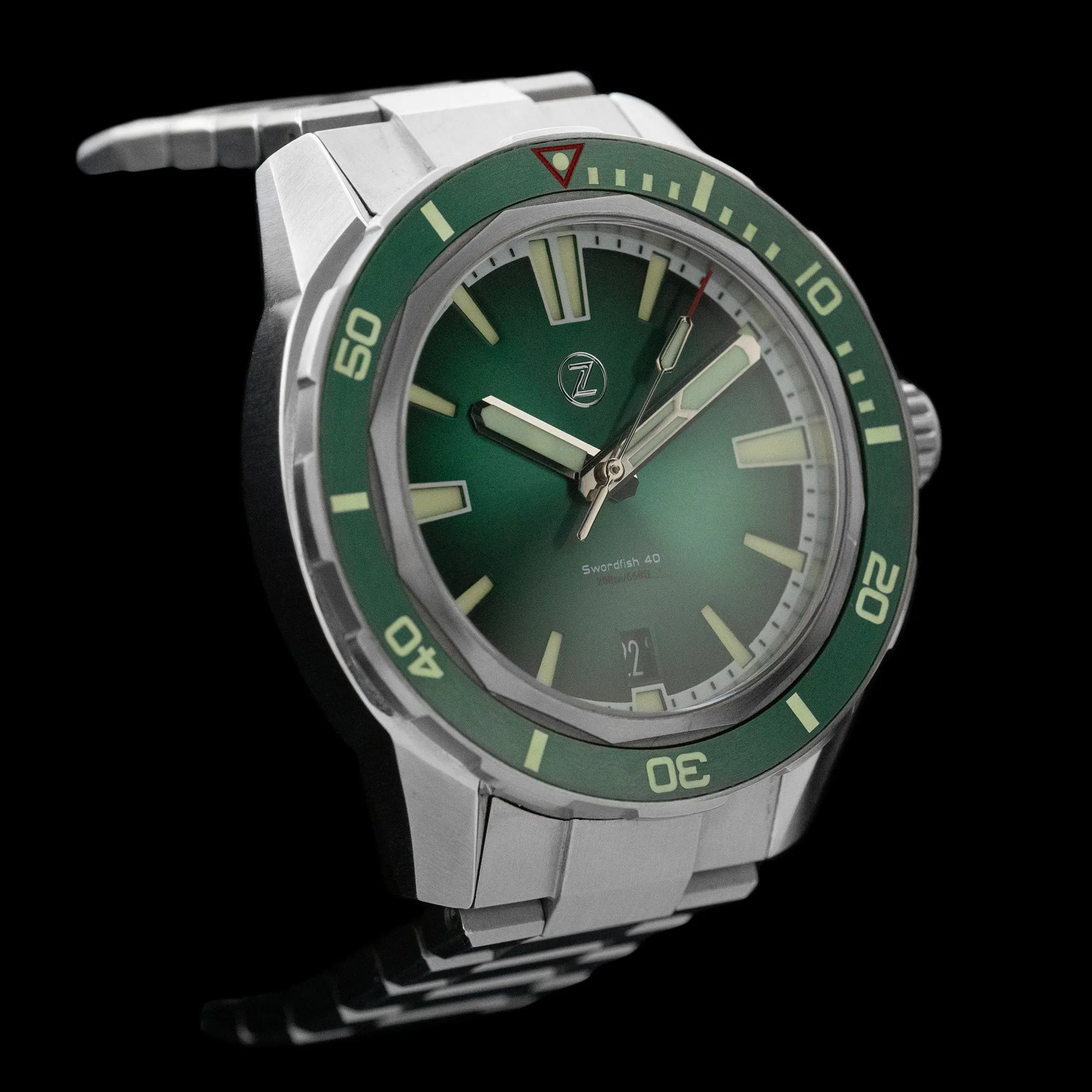 Zelos - 2021 Swordfish 40mm 'Emerald Green'