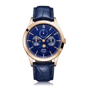 ZEROO C1 CLASSIC MOON PHASEQUARTZ WATCH FOR GENTS - ZC001RBL