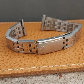 Zodiac 17mm JB Champion Ladies Stainless Unused nos Vintage Watch Band