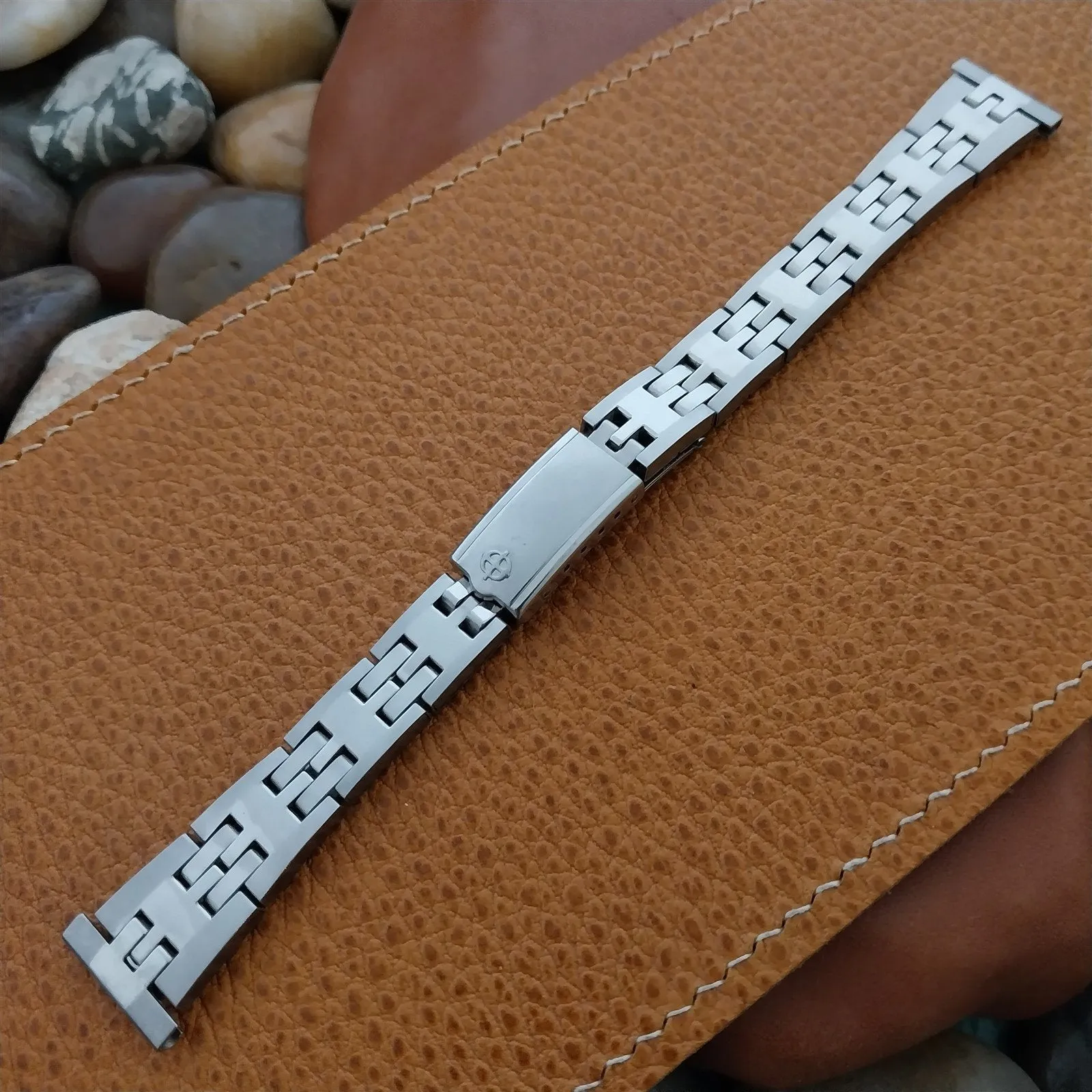 Zodiac 17mm JB Champion Ladies Stainless Unused nos Vintage Watch Band